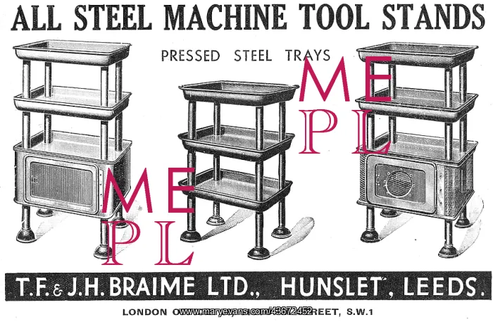 : Braimes Sheet Metal Pressings - Aircraft : Braimes Sheet Metal Pressings - Aircraft