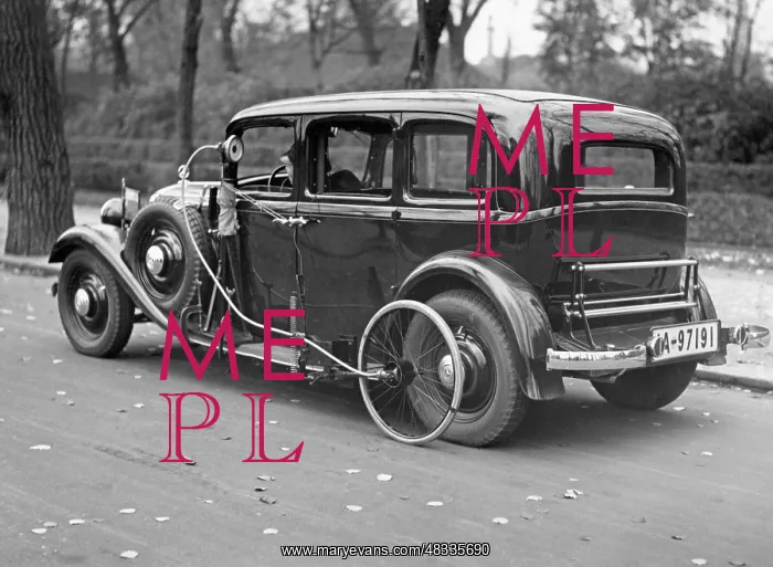 : Brake force measurement, 1934 : Brake force measurement, 1934
