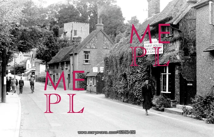  : Bramber, the Village Street c1950