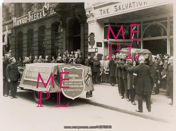: BRAMWELL BOOTH'S FUNERAL : BRAMWELL BOOTH'S FUNERAL