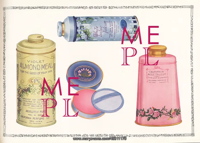 : Brand cosmetics from CPC, 1927 : Brand cosmetics from CPC, 1927