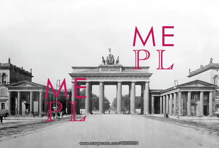 : Brandenburg Gate in Berlin : Brandenburg Gate in Berlin