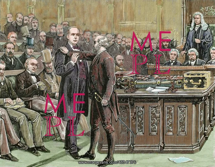 : Brandlaugh, Charles (1833-1891). English politician. Brandla : Brandlaugh, Charles (1833-1891). English politician. Brandla