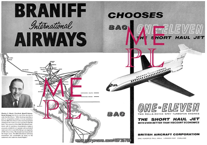 : Braniff Routes : Braniff Routes
