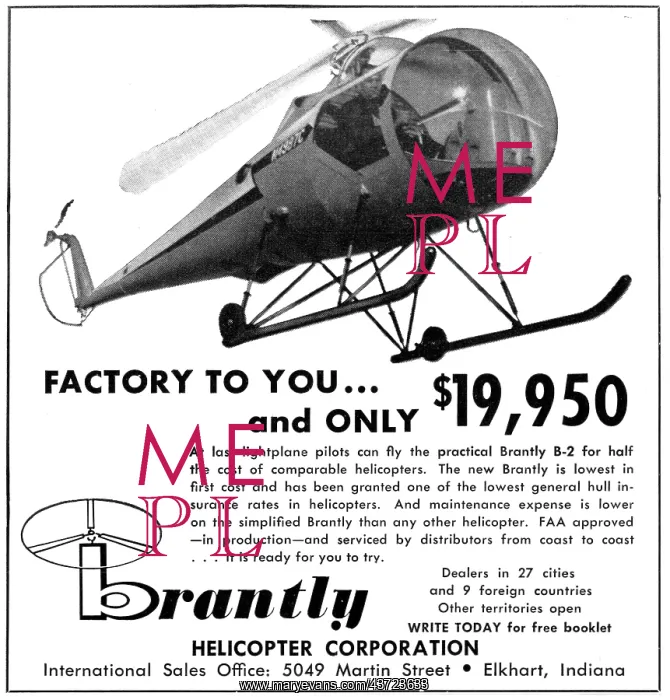 : Brantly B-2 : Brantly B-2