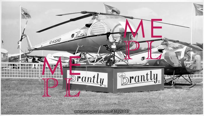 : Brantly B-2A G-ASHD : Brantly B-2A G-ASHD