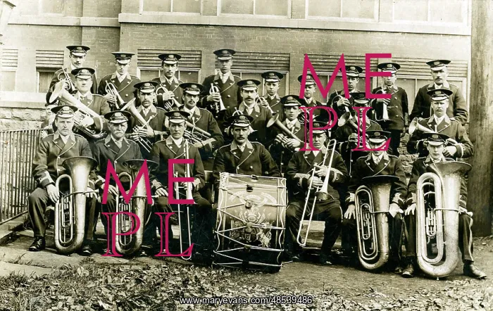 : Brass Band, Flockton, Yorkshire : Brass Band, Flockton, Yorkshire