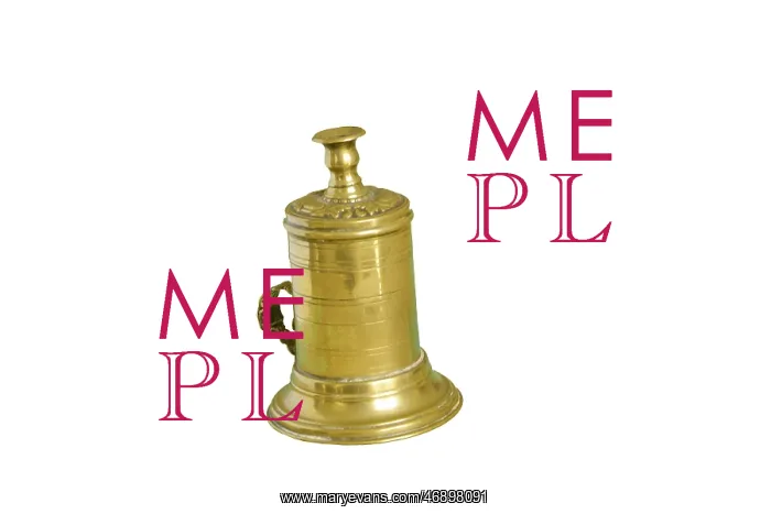 : Brass bell-shaped go to bed : Brass bell-shaped go to bed
