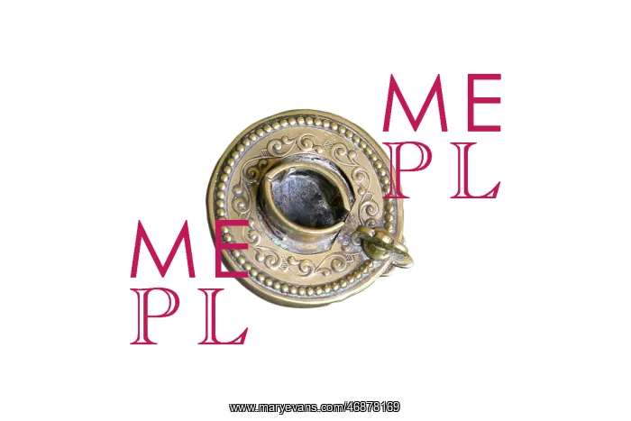 : Brass embossed candle holder : Brass embossed candle holder