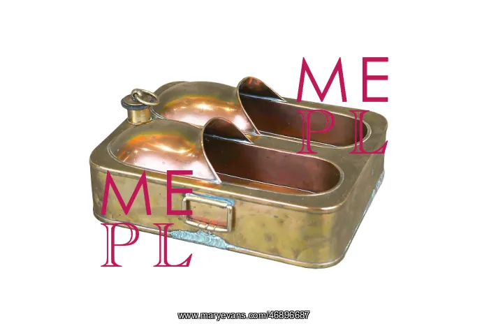 : Brass foot and shoe warmer : Brass foot and shoe warmer