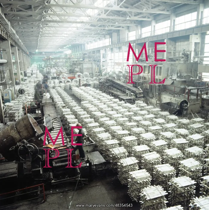 : Bratsk aluminium plant, 1985 : Bratsk aluminium plant, 1985