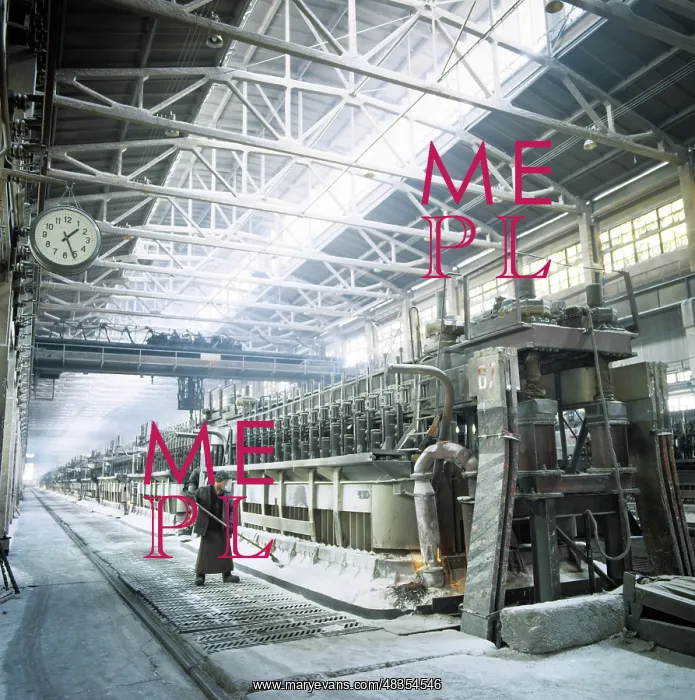 : Bratsk aluminium plant, 1985 : Bratsk aluminium plant, 1985