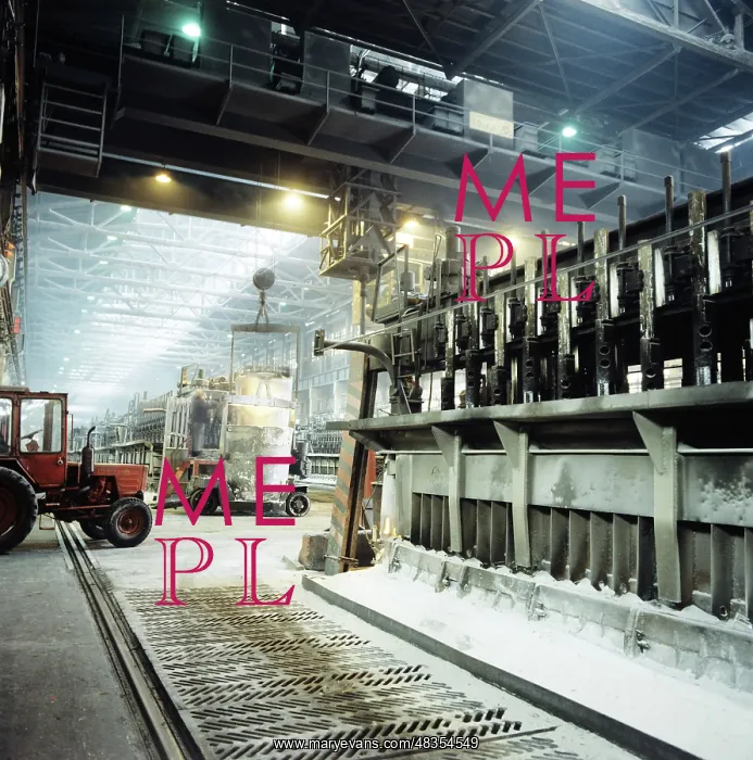 : Bratsk aluminium plant, 1985 : Bratsk aluminium plant, 1985