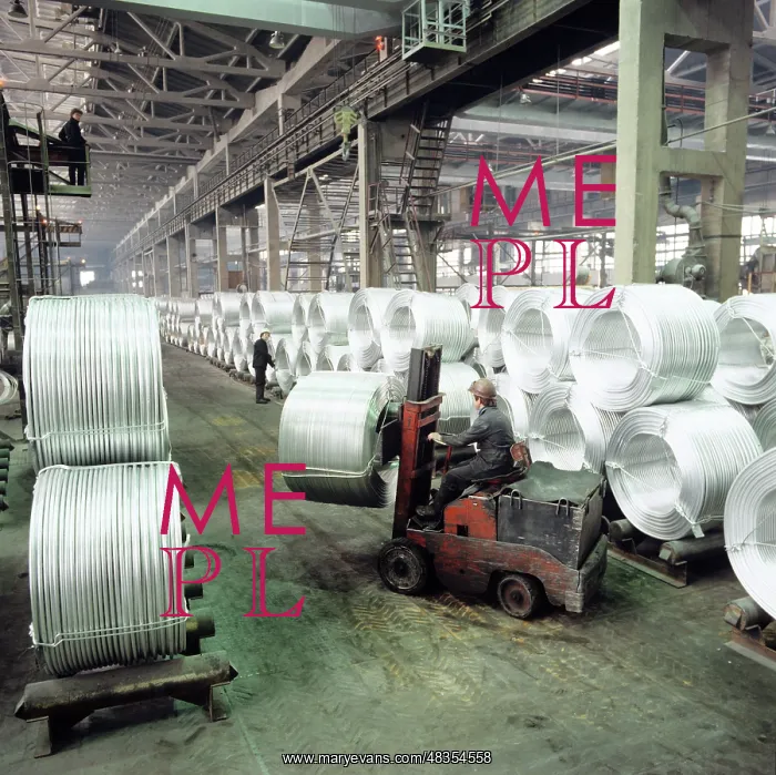 : Bratsk aluminium plant, 1985 : Bratsk aluminium plant, 1985