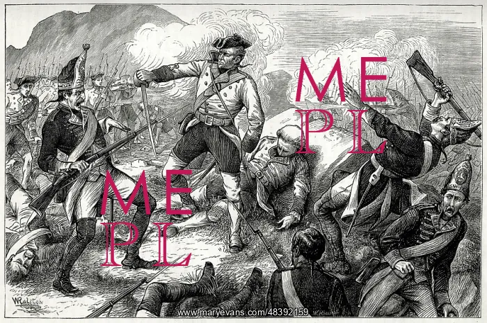 : Bravery of Private Samuel Johnson, Belle Ile, 1761 : Bravery of Private Samuel Johnson, Belle Ile, 1761