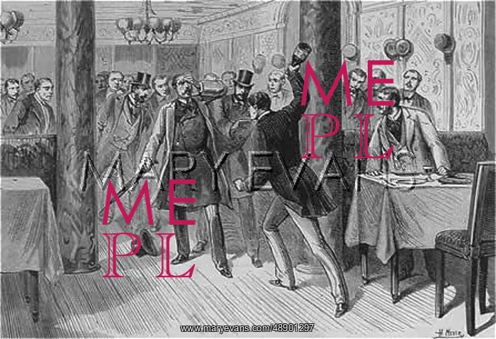 : BRAWL BETWEEN GENTS. C19 : BRAWL BETWEEN GENTS. C19
