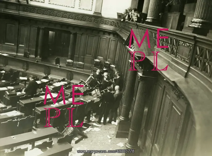 : Brawling in the Prussian Landtag, 1932 : Brawling in the Prussian Landtag, 1932