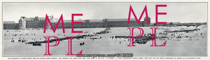 : Bray, near Dunkirk, during the evacuation, WW2 : Bray, near Dunkirk, during the evacuation, WW2