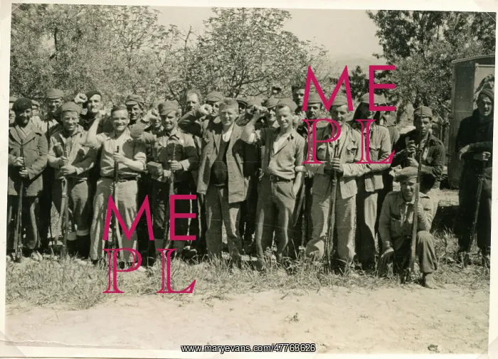 : Brazell Thomas in group of Battalion members : Brazell Thomas in group of Battalion members