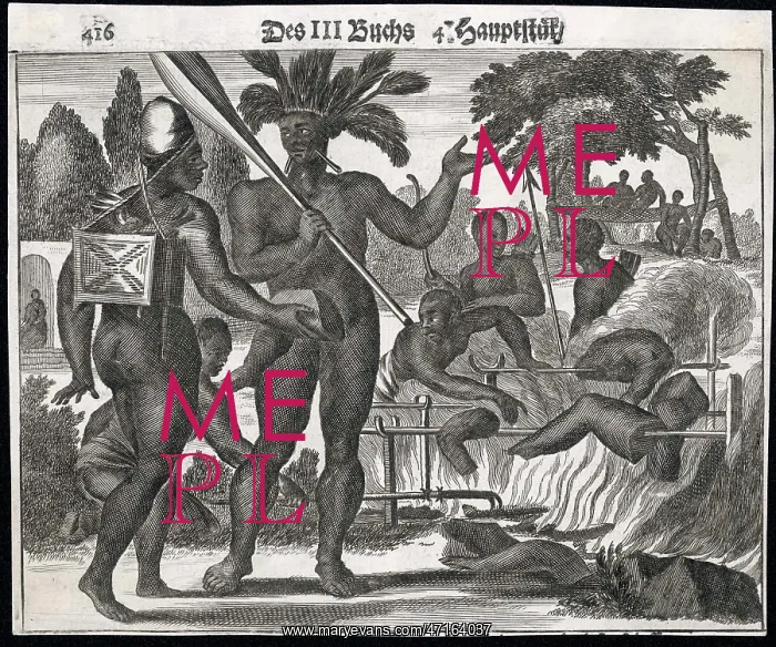 : Brazilian cannibals, 1530 : Brazilian cannibals, 1530
