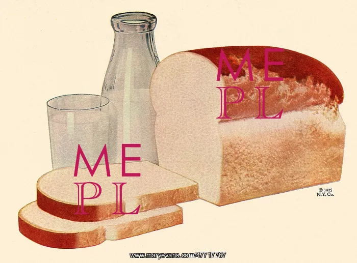 : Bread Loaf and Milk : Bread Loaf and Milk
