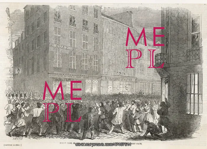 : BREAD RIOTS IN PARIS : BREAD RIOTS IN PARIS