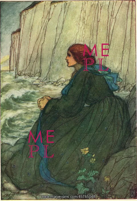 : Break, break, break by Tennyson, illus by Florence Harrison : Break, break, break by Tennyson, illus by Florence Harrison