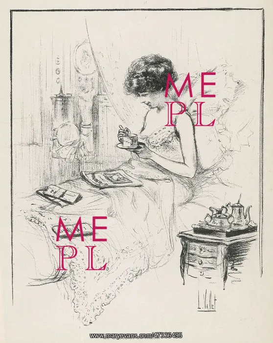 : BREAKFAST IN BED 1908 : BREAKFAST IN BED 1908