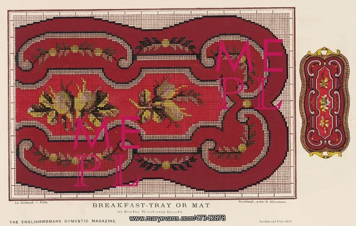 : BREAKFAST TRAY PATTERN : BREAKFAST TRAY PATTERN