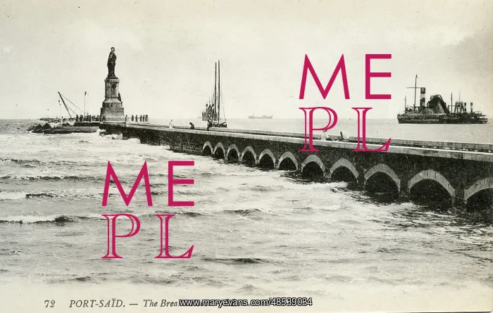 : The Breakwater, Port Said, Egypt