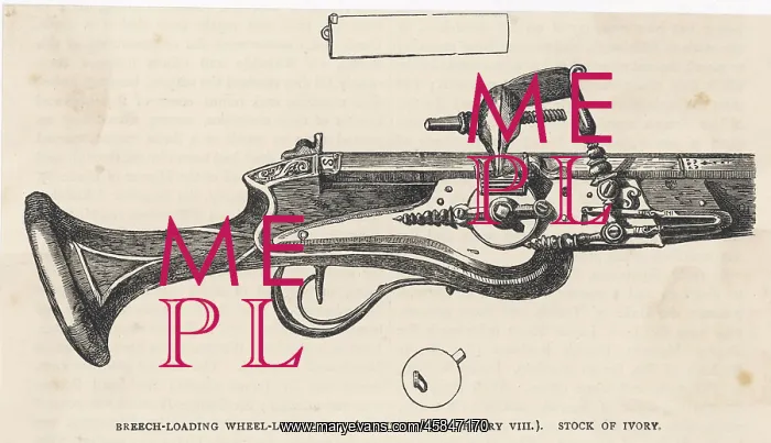 : Breech Loading Wheel Lock Pistol : Breech Loading Wheel Lock Pistol