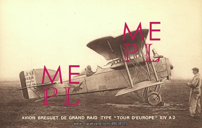 : Breguet 14A2 bomber of 1919 : Breguet 14A2 bomber of 1919