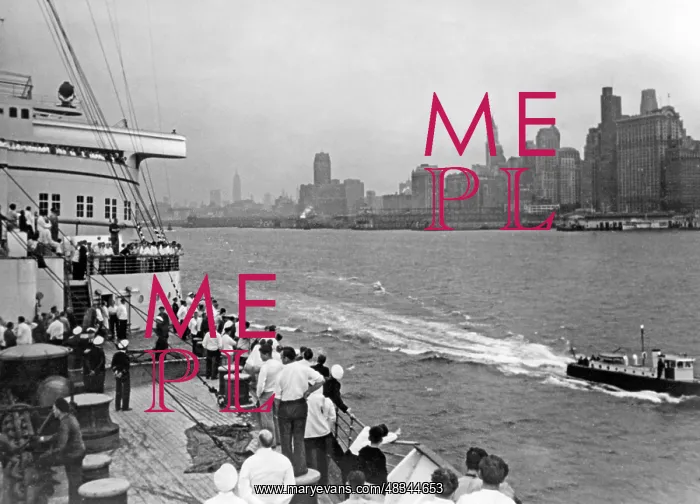 : The Bremen in New York, 1939 : The Bremen in New York, 1939