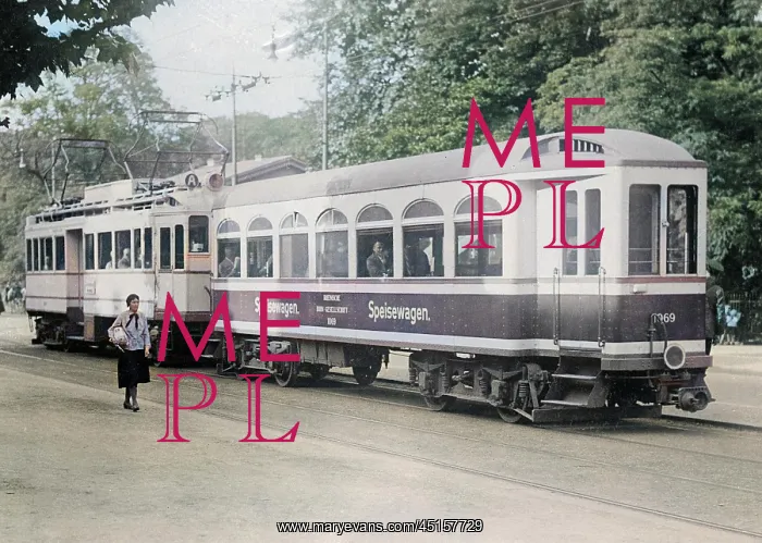 : BREMEN TRAM 1930S : BREMEN TRAM 1930S