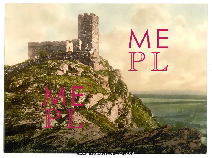: Brentor, Dartmoor, England : Brentor, Dartmoor, England