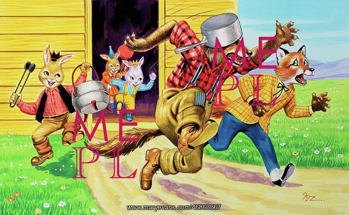  : Brer Rabbit, friends and saucepans