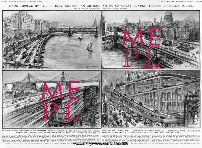 : The Bressey Traffic Report, 1938: future predictions : The Bressey Traffic Report, 1938: future predictions
