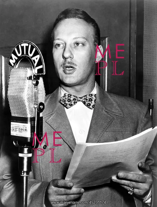 : Bret Morrison, circa 1950s. ? : Bret Morrison, circa 1950s. ?