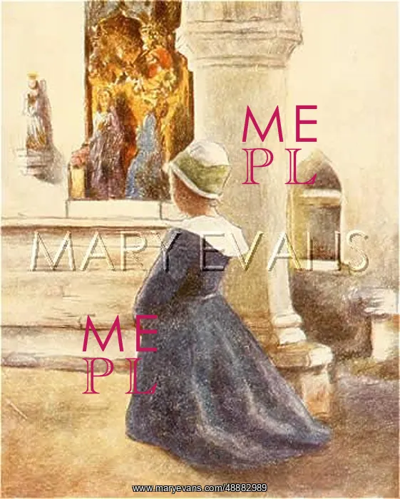  : BRETON GIRL PRAYING