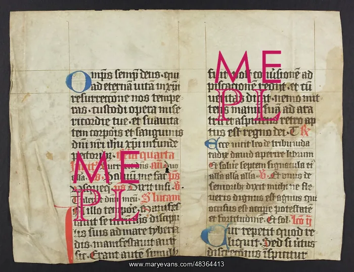 : Breviary (Fragment) : Breviary (Fragment)