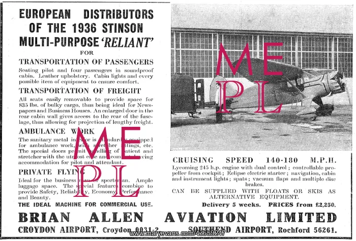 : Brian Allen Aviation : Distributors : Brian Allen Aviation : Distributors