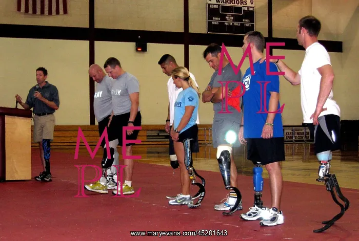 : Brian Frasure paralympian speaking at a ? : Brian Frasure paralympian speaking at a ?