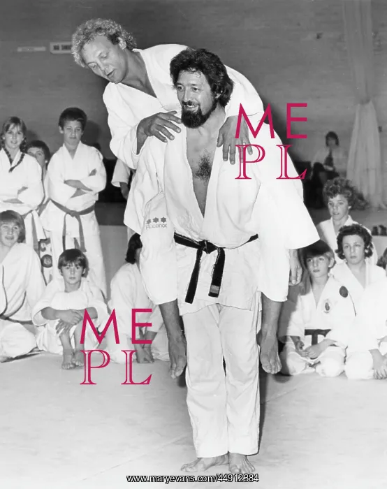 : Brian Jacks at Carn Brea Leisure Centre, Redruth, Cornwall : Brian Jacks at Carn Brea Leisure Centre, Redruth, Cornwall