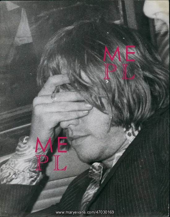 : Brian Jones, pop musician, The Rolling Stones, arrested : Brian Jones, pop musician, The Rolling Stones, arrested