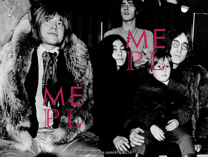 : Brian Jones, Yoko Ono, Roger Daltrey, John Lennon, Julian : Brian Jones, Yoko Ono, Roger Daltrey, John Lennon, Julian