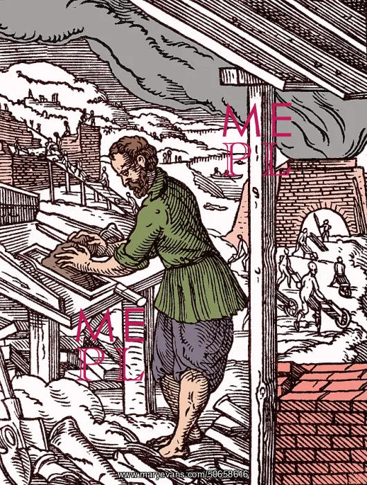 : Brick Maker, 1568 : Brick Maker, 1568