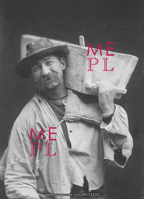 : Bricklayer, 1904 : Bricklayer, 1904