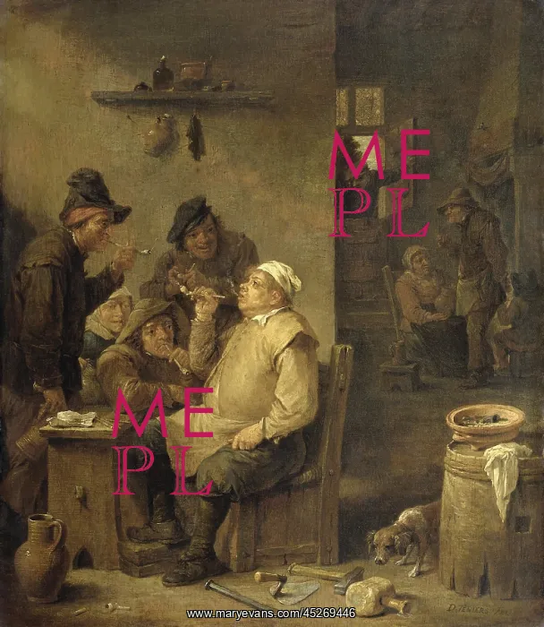 : Bricklayer Smoking a Pipe : Bricklayer Smoking a Pipe