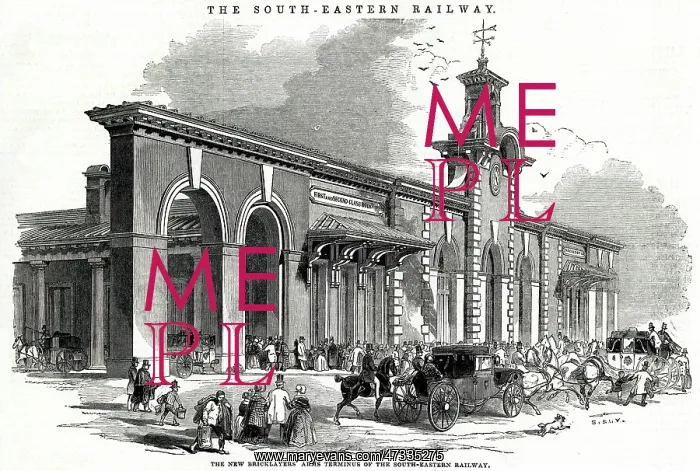  : Bricklayers Arms Station 1844