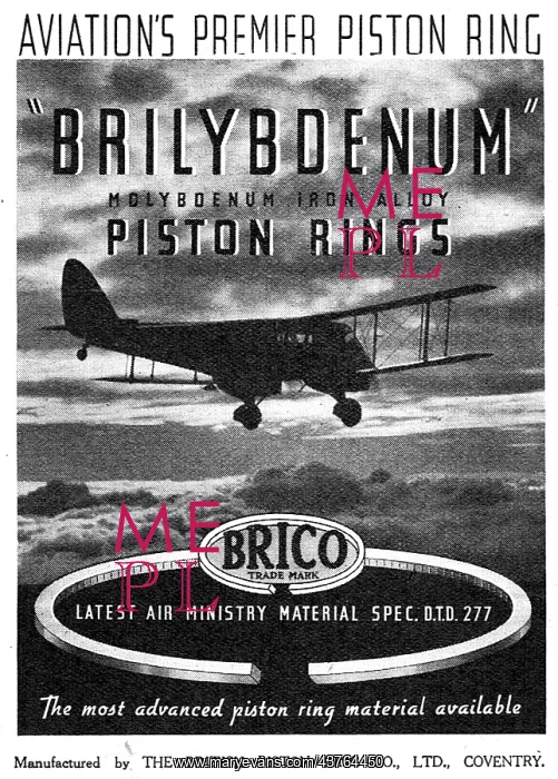 : Brico Brilybdenum Piston Rings : Brico Brilybdenum Piston Rings